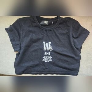 Darc Sport She Black Graphic Tee